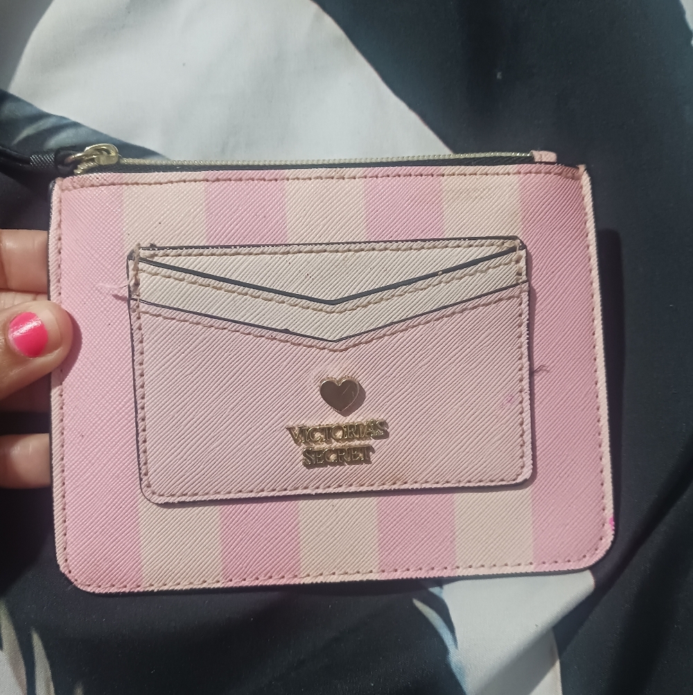 Victoria's Secret Women Mini Zip Flat Bag - Picture 2 of 10